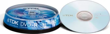 TDK DVD-R 4,7 GB 16x 10 cake