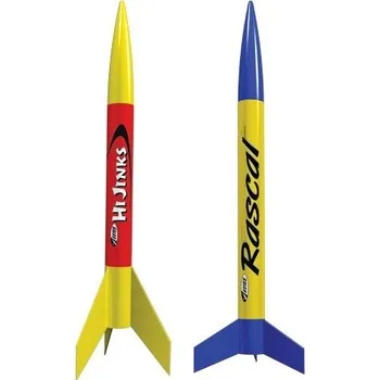 Plastikový model Estes Rascal/HiJinks E2X Launch Set