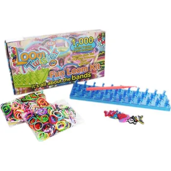 kreativní sada Recenze Sparkys Twister Loom Bands Twister set 1000 ks