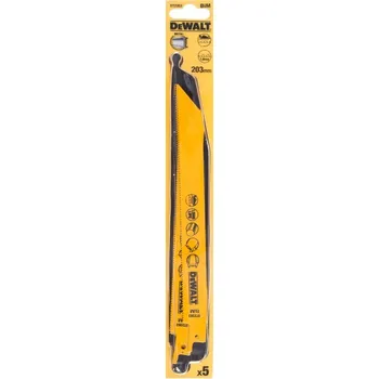 Pilový kotouč DeWALT plátek na kov 3-8 mm 205 mm 5 ks