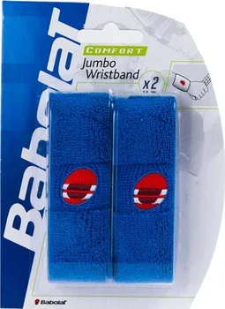 Potítko Potítka Babolat Wristband Jumbo X2 Blue (2 ks)