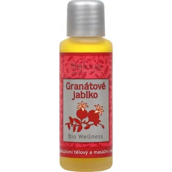 Masážní přípravek Saloos Wellness Granátové jablko masážní olej 500 ml