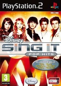 Hra pro starou konzoli Disney Sing It: Pop Hits PS2