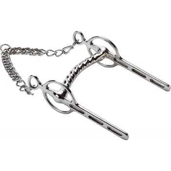 Udidlo pro koně Feeling Liverpool nelomené točité prohnuté udítko 135