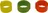 Kroužek zámkový pro bažanty 12mm, zelený