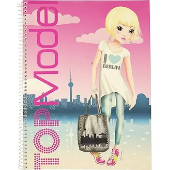 Top Model Sešit A4 čtverečky I Love Berlin Jenny Sešit Top Model Sešit A4 čtverečky I Love Berlin Jenny