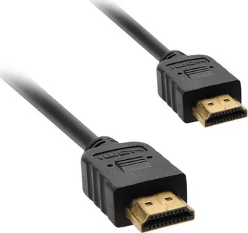 Datový kabel Solight SSV0201 USB 2.0 A 1 m bílý