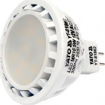 Žárovka Yato LED 5W MR16 265 lumen 12V ( 25W )