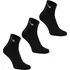 Pánské ponožky Nike Three Pack Quarter Socks Mens Black/White