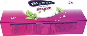 Kosmetické ubrousky Big-soft deluxe 100 ks