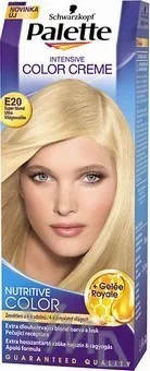 barva na vlasy Palette Intensive Color Creme odstín E 20 Super blond barva na vlasy