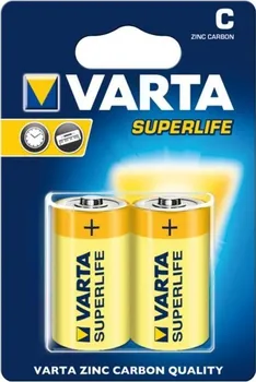 Článková baterie Baterie Varta C SuperLife blistr 2ks