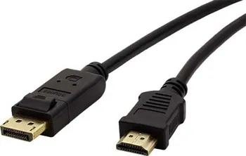 Video kabel propojovací DisplayPort/HDMI DP M - HDMI M, 3m