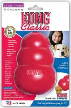 Hračka pro psa Kong Company Kong Classic XXL červený