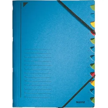 Leitz třídící desky s gumičkou A4