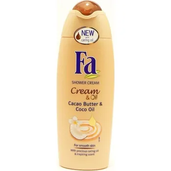 Sprchový gel Fa Cream & Oil Kakaové Máslo a Kokosový Olej sprchový gel, 300 ml