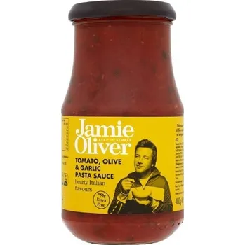 Omáčka Jamie Oliver Tomato, Olive & Garlic Pasta Sauce 400 g