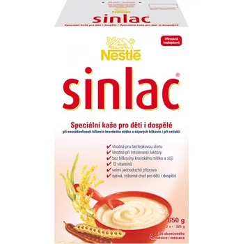 Dětská kaše Nestlé Sinlac Speciální kaše pro děti i dospělé 650 g