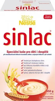 Dětská kaše Nestlé Sinlac Speciální kaše pro děti i dospělé 650 g