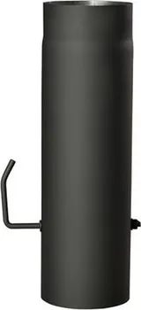 Kouřovod Roura kouřová 150 mm/500 mm tl. 1,5 mm černá