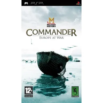 Hra pro starou konzoli Commander Europe at War PSP