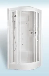 Masážní sprchový box TEIKO ECO Hydro Steam masážní a parní box 94 x 94 x 221cm, bílá VMB2400