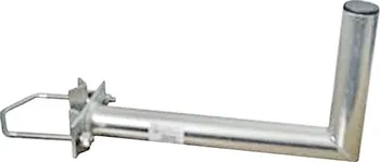 Anténní držák Anténní držák 25 na stožár s vinklem rozteč třmenu 150mm průměr 42mm