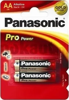 Článková baterie Panasonic Pro Power AA 2ks