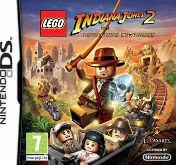 Hra pro starou konzoli Lego Indiana Jones 2: The Adventure Continues Nintendo DS