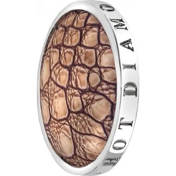 Přívěsek Hot Diamonds Přívěsek Emozioni Faux Crocodile Light Brown EC082-092