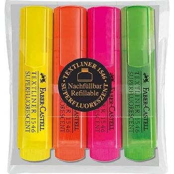 Zvýrazňovač Faber - Castell Textliner Superfluorescent 1546