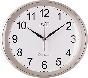 Hodiny Moderní luxusní rádiem řízené hodiny JVD RH64.3 
