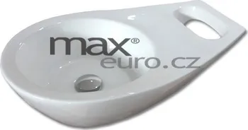 Umyvadlo Umyvadlo keramické kulaté na desku SAN MARINO s uchem na ručník koupelnové designové atyp