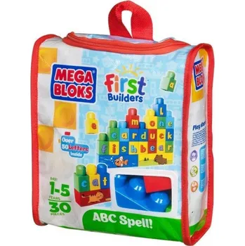 Stavebnice Mega MEGA Bloks First Builders DKX58 ABC kostky