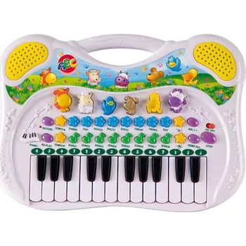 Hudební nástroj pro děti Simba Multifunkční piano se zvířátky