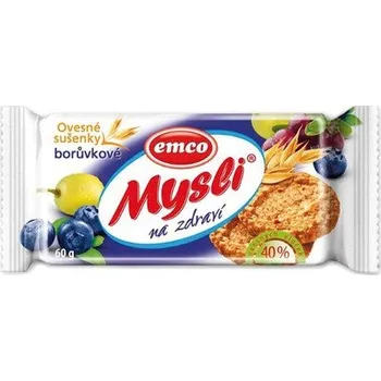 EMCO Müsli sušenky brusinka-borůvka 60g