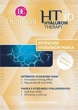 Pleťová maska Dermacol Hyaluron Therapy 3D remodelační pleťová maska 2x 8 ml 