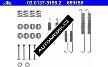 Brzdová čelist Sada příslušenství, brzdové čelisti ATE (AT 669158)