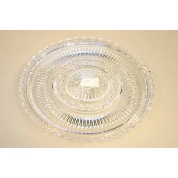 Podnos kulatý broušený 28cm