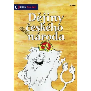 Seriál Dějiny udatného českého národa [3 DVD]