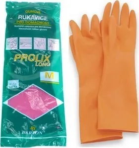 Čisticí rukavice Prolix Rukavice gumové velikost XL praktické, ochranné rukavice 1 pár