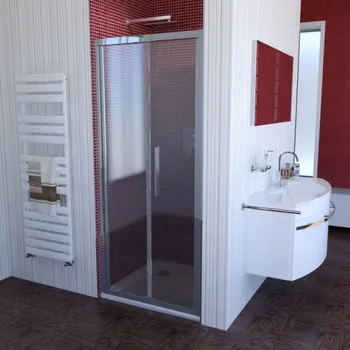 Sprchové dveře LUCIS LINE skládací sprchové dveře 800mm, čiré sklo