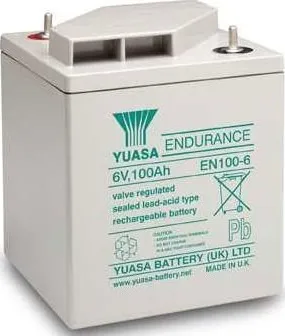 Záložní baterie Záložní akumulátor Yuasa EN 100-6 (6V 100Ah)