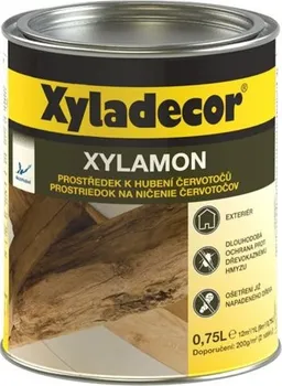 Lak na dřevo Xyladecor Xylamon proti červotočům 0,75 l