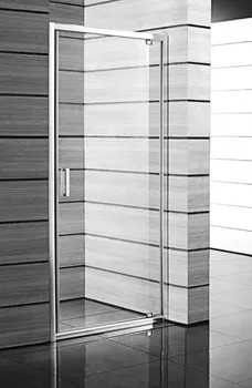 Sprchové dveře Jika LYRA PLUS Jednokřídlé sprchové dveře, 90cm, stripy sklo 2.5438.2.000.665.1