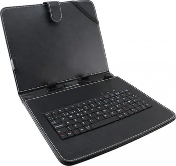 Pouzdro na tablet Esperanza EK123 MADERA klávesnice + pouzdro pro tablet 7'', USB, eko kůže, černé