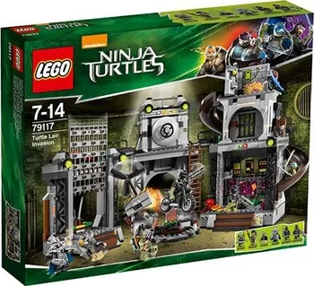 Stavebnice LEGO LEGO Turtles 79117 Invaze do želvího doupěte