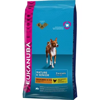 Krmivo pro psa Eukanuba Mature & Senior Medium
