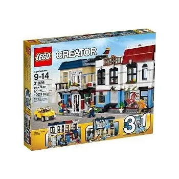 Stavebnice LEGO LEGO Creator 31026 Moto shop a kavárna