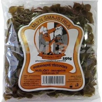 Pohankový mlýn Šmajstrla Mušle 250 g